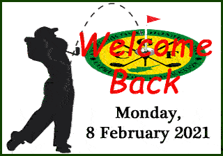 February 8 - Back to Golf...